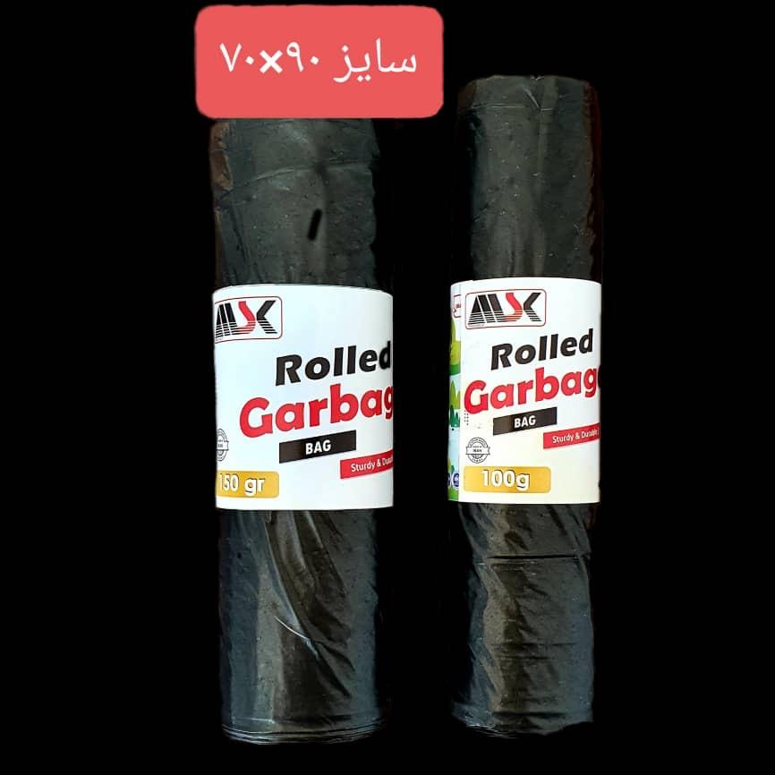 ابعاد کیسه زباله بنددار