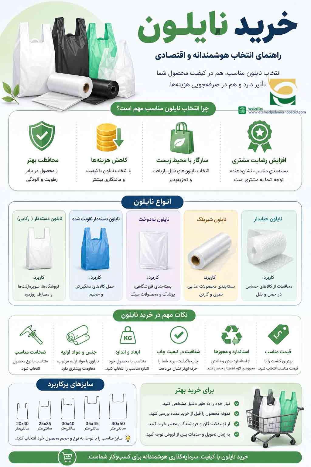 خرید نایلون